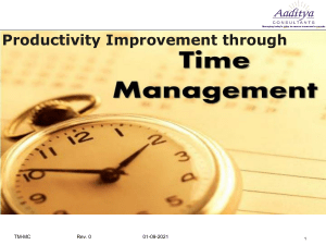 Productivity Improvement 17-09-21