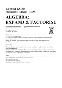 58 expand-and-factorise