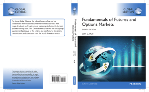 Fundamentals of Futures and Options Markets 8th edition John C. Hull