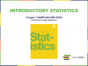 OpenStax Statistics CH01 LectureSlides