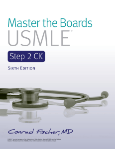 Master the Boards USMLE Step 2 CK 6th Ed optimize