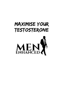 Testosterone Optimisation