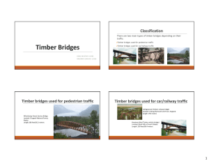 timber bridges