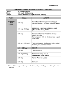 Tentatif Karnival KMPh