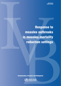 WHO - Response to measles outbreaks in measleas mortality reduction settingeng