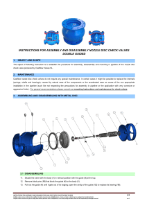 nozzle- ins assembly and maintenance nozzle double guide