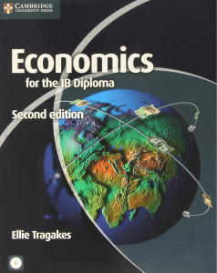 Economics - Ellie Tragakes - Second Edition - Cambridge 2012