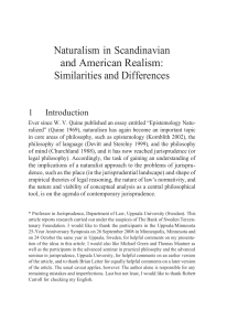 Naturalism in Scandinavian and American Realism