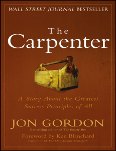 The-Carpenter -A-Story-About-the-Greatest-Success-Strategies-of-All-by-Jon-Gordon