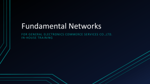 Fundamental Networks