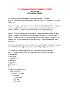 Operating Systems C Programming Assignment