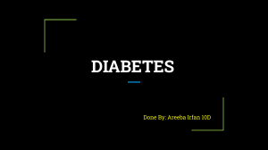 DIABETES - project