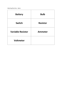 Electricity Matching Game