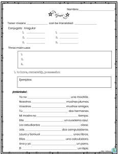 P47-50 Guided Notes Including Intentalo Tener