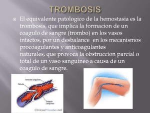 trombosis point