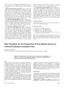 Optical Isomers of 2-Amino-5-phenyl-2-oxazolin-4-one