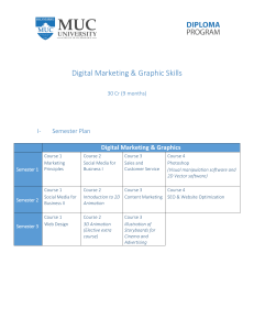 Digital Marketing and Graphics Program updated