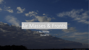 AirMasses and Fronts