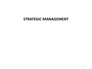 6. strategic mgt