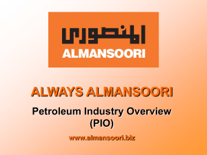 petroleum  industry overview1