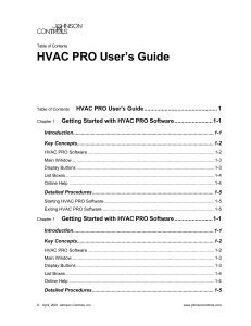 HVAC PRO User's Guide - HVAC Concepts Inc ( PDFDrive )