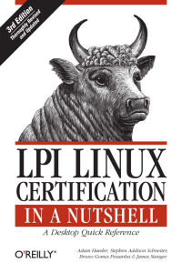 LPI Linux Certification in a Nutshell (In a Nutshell (O'Reilly)) ( PDFDrive )