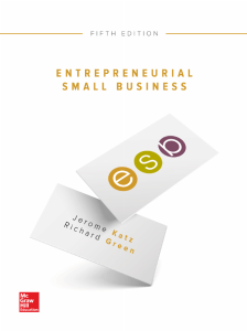 Entrepreneurial Small Business (Jerome Katz, Richard Green)