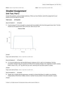 Graded Assignment Unit Test, Part 2