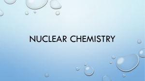 Nuclear Chemistry ppt