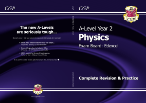 Edexcel A2 CGP Physics