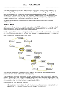 Agile SDLC Model: Principles, Pros & Cons