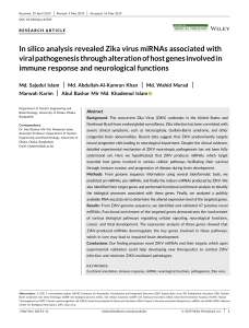 Zika miRNA Paper