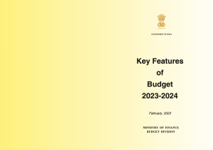 Budget 2023-24 Key Features