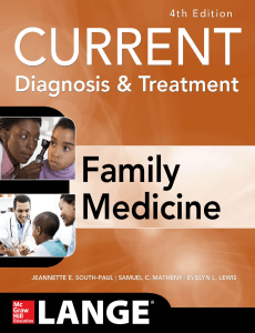 CURRENT Diagnosis & Treatment in Family Medicine ( PDFDrive )