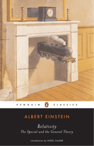 Albert Einstein - Relativity - The Special and General Theory (1916) - Translated by Robert W.
