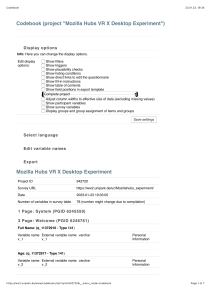 Codebook Mozilla Hubs