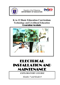 electrical learning module