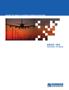 ARINC 429 Protocol Tutorial