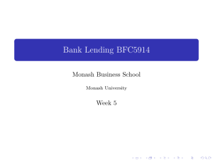 Corporate & Small Business Lending: Principles & Management