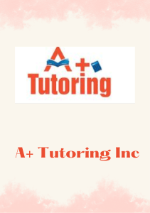 A+ Tutoring Inc m2