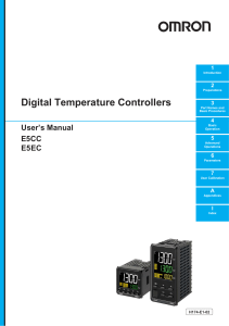 h174-e1-02 e5cc e5ec temp. controller manual