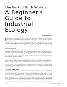 6 begginers guide industrial ecology
