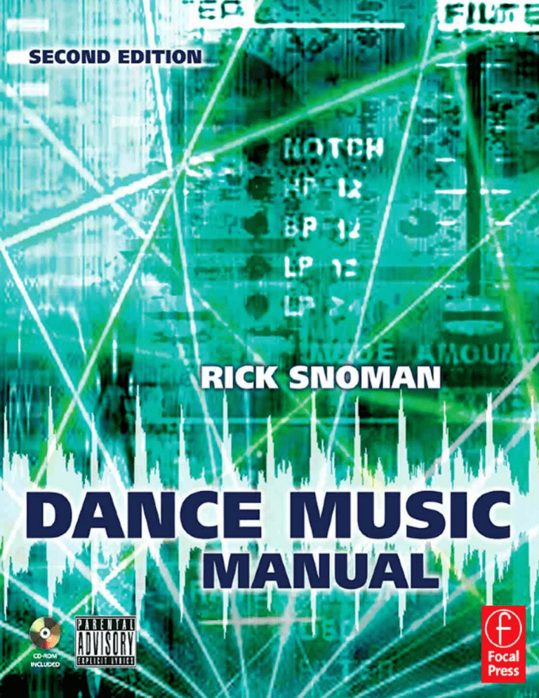 Dance Music Manual