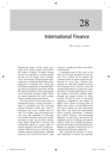22. International Finance