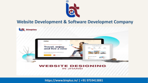 Website Development & Software Developmet Company