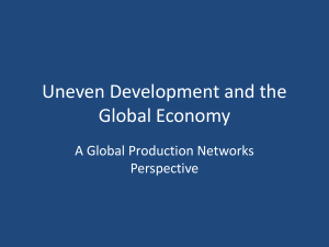 Uneven Development and the Global Economy