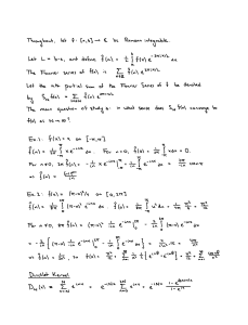 Stein Fourier Analysis Ch.2 notes 