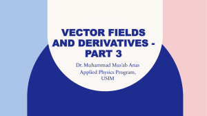 Vector fields and derivatives part3-3