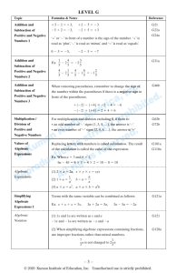 Math Formula Book G-O