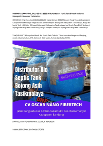 PABRIKNYA LANGSUNG, CALL +62 852-1533-9500, Kontaktor Septic Tank Biotech Melayani Bojongasih Kabupaten Tasikmalaya